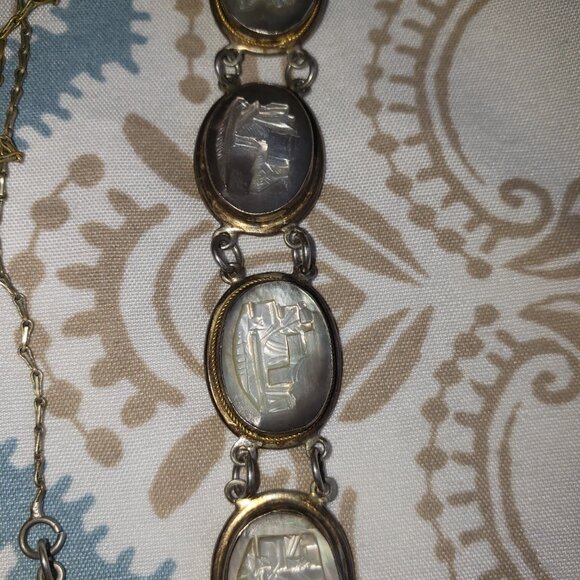 Antique Italian Cameo Set - Picture 4 of 5